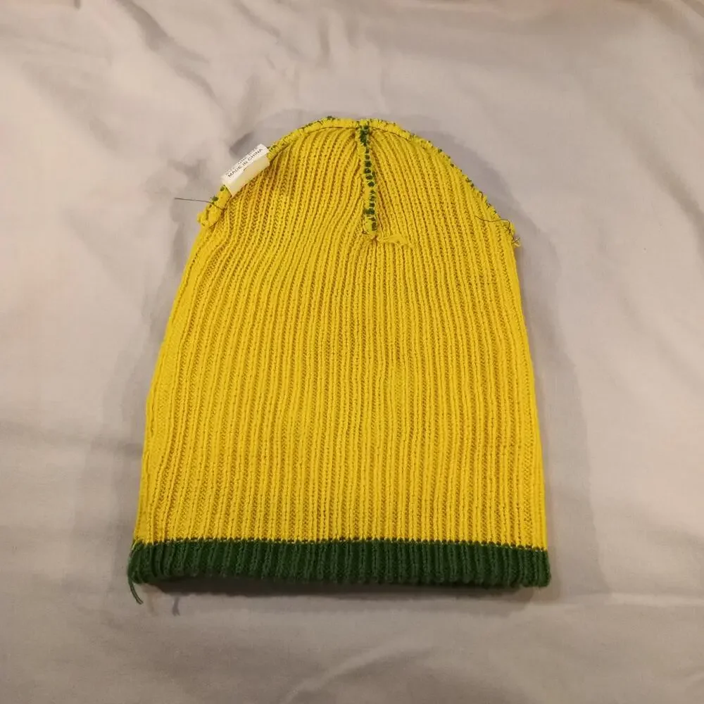 John Deere Green & Yellow‎ Knit Beanie – Youth One Size